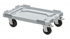 Пластиковые тележки сплошные