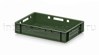 Ящик для мяса и колбасных изделий Е-1 зеленый в Прокопьевске
