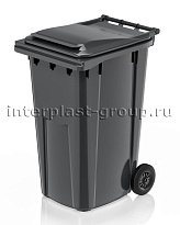 Контейнер для мусора 240 л серый облегченный 240 серый в Прокопьевске