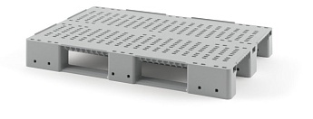 Поддон пластиковый перфорированный с бортиками серый в Прокопьевске Поддон пластиковый перфорированный с бортиками серый в Прокопьевске