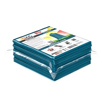 Мешки для мусора 160 л, светло-синие, в пачке 10 шт., ПВД, 40 мкм, 900х1100 мм, i-Bag в Прокопьевске