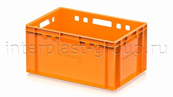 Ящик для мяса и колбасных изделий Е-3 оранжевый в Прокопьевске