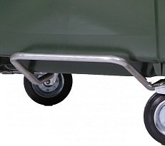 Педаль для мусорного контейнера 660 л.  серый в Прокопьевске