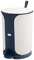 Контейнер для мусора Sтилъ с педалью 11 л синий 11 синий в Прокопьевске Контейнер для мусора Sтилъ с педалью 11 л синий 11 синий в Прокопьевске