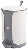 Контейнер для мусора Sтилъ с педалью 11 л серый 11 серый в Прокопьевске