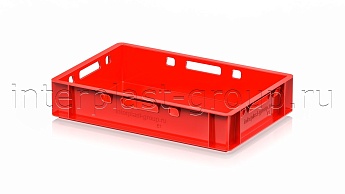 Ящик для мяса и колбасных изделий Е-1 красный в Прокопьевске