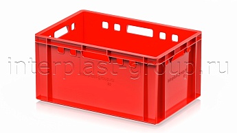 Ящик для мяса и колбасных изделий Е-3 красный в Прокопьевске