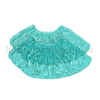 Бахилы бирюзовые 2000 шт (1000 пар), 16 мкм, однослойные, с одной резинкой, Эконом в Прокопьевске Бахилы бирюзовые 2000 шт (1000 пар), 16 мкм, однослойные, с одной резинкой, Эконом в Прокопьевске