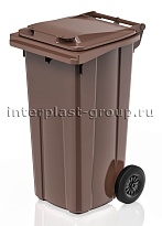 Мусорный контейнер 120 л коричневый 120 коричневый в Прокопьевске