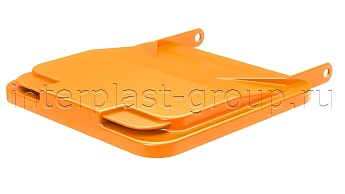 Комплект крышки для контейнера 120 л. оранжевая оранжевый в Прокопьевске Комплект крышки для контейнера 120 л. оранжевая оранжевый в Прокопьевске