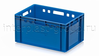 Ящик для мяса и колбасных изделий Е-3 голубой в Прокопьевске