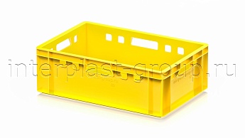 Ящик для мяса и колбасных изделий Е-2 желтый в Прокопьевске