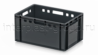 Ящик для мяса и колбасных изделий Е-3 темно-серый в Прокопьевске