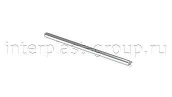 Ось металлическая для контейнера 120 л.  серый в Прокопьевске