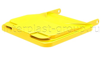 Комплект крышки для контейнера 120 л. желтая  желтый в Прокопьевске