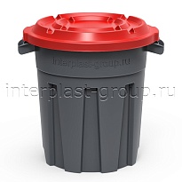 Мусорный бак универсальный 60 л серый 60 серый в Прокопьевске
