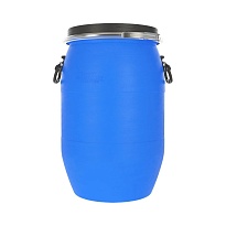 Бочка пластиковая 65 л с хомутом в Прокопьевске